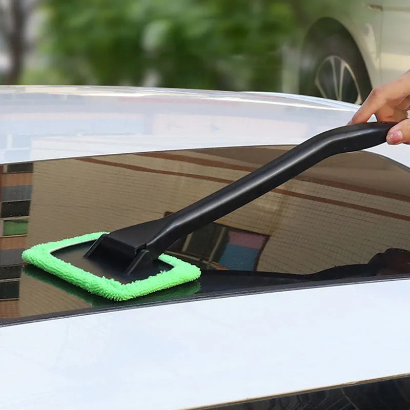 Car Front Windshield Defogging Brush Dust Removal Car Cleaning Tool Long handle Household Glass Clean Brushes