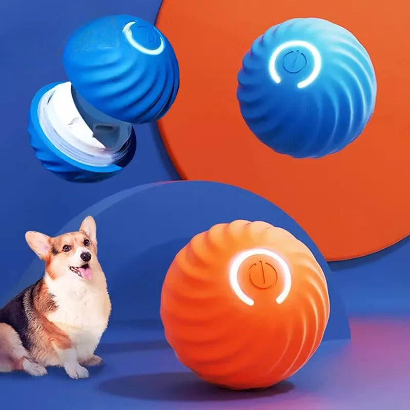 Smart Interactive Dog Toy Ball Electronic Pet Toy Moving Ball Automatic Jump Roll Ball