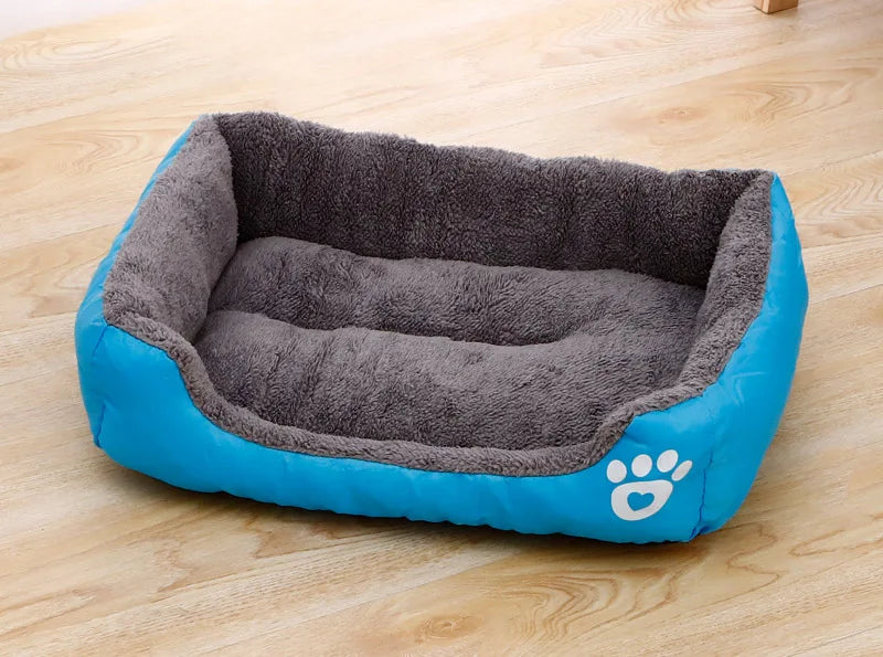 Dog Sofa Bed Bed for Dog Cat Pet Square Plush Kennel Medium Small Cushion Dog Bed House