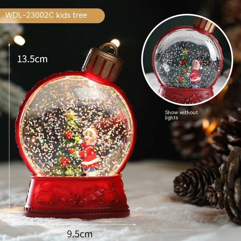 Christmas Decorations Luminous Simulation Flat Light LED Decoration Scene Layout Flame Light Home Decor