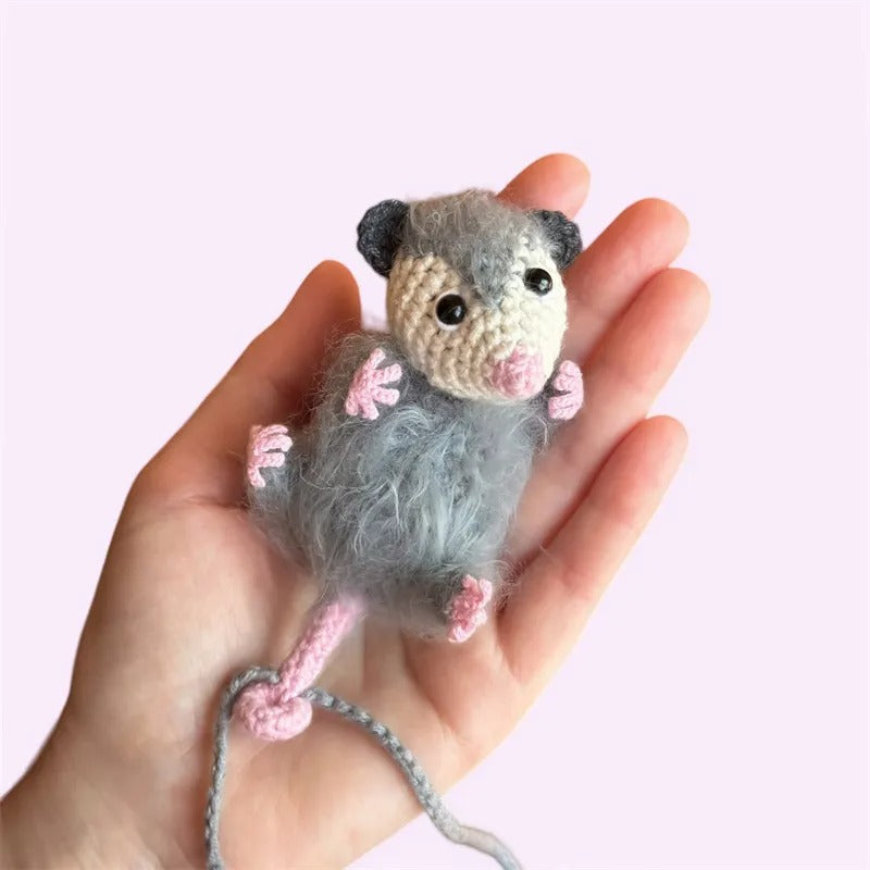 Fabric Possum Car Ornament Decorations