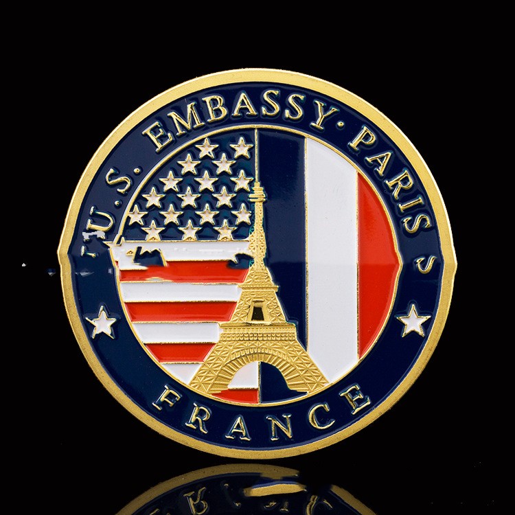 Eiffel Tower French Commemorative Coin